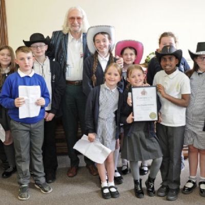 Our Town Hall Choir celebrating Charlie Landsborough